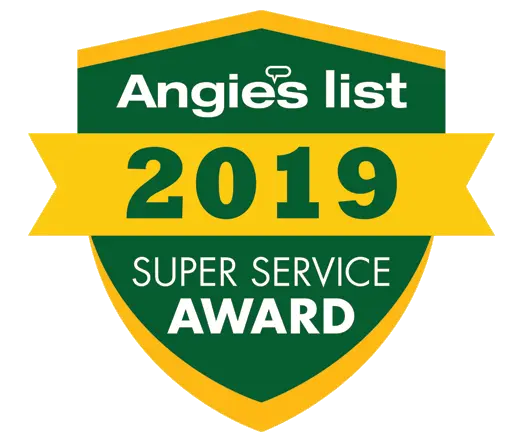 2019 Angie's List Super Service Award 2019 badge